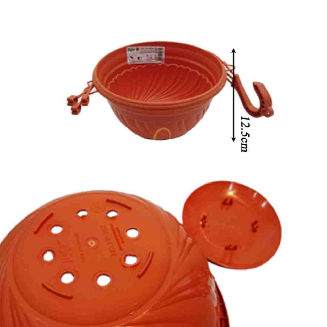 Baba 26.2CM Plastic Hanging Pot (HP-262H+930B) - Prince Garden Centre