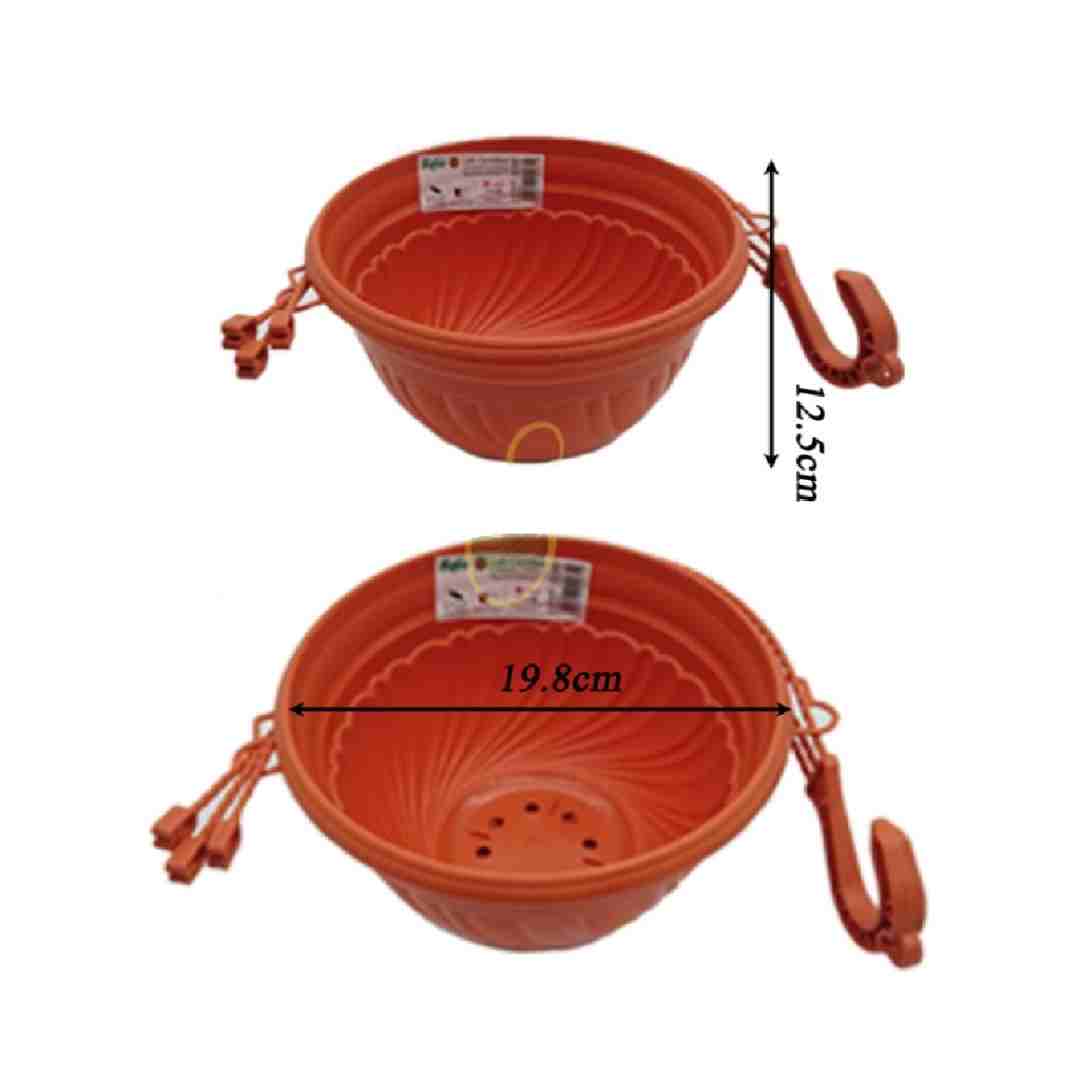 Baba 26.2CM Plastic Hanging Pot (HP-262H+930B) - Prince Garden Centre