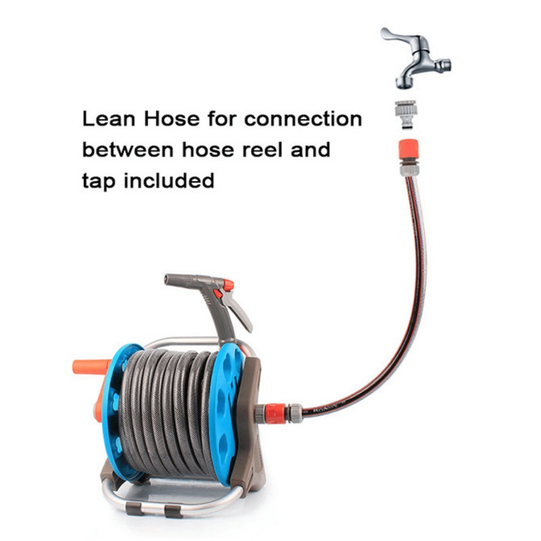 Eagle Garden Tools Garden Hose Reel (1-2-x30m) - Prince Garden Centre