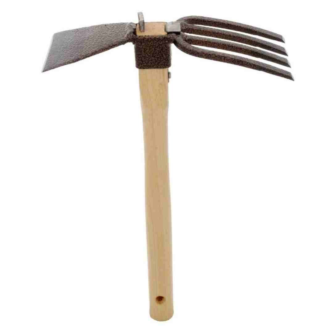 Hoe With Fork - Prince Garden Centre