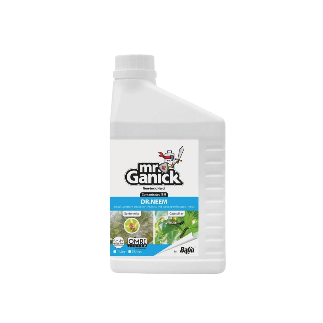 Mr Ganick Dr Neem Concentrated Organic Insecticides 1L - Prince Garden Centre