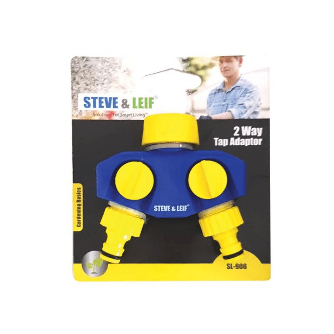 Steve-&-Leif: Deluxe 2 Way Tap Adaptor - Prince Garden Centre